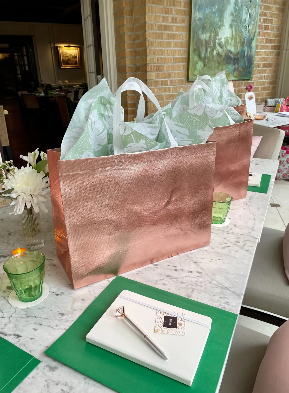 Nutrition Sessions Retreat Swag Bags