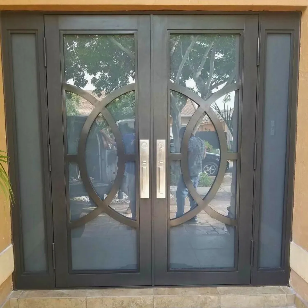 Black Double Front Doors