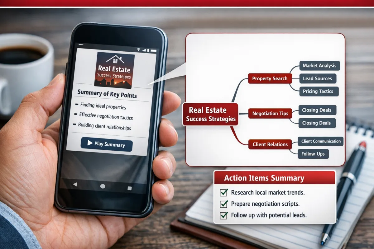 How AI-Driven Audio Tools Are Revolutionizing Real Estate Learning