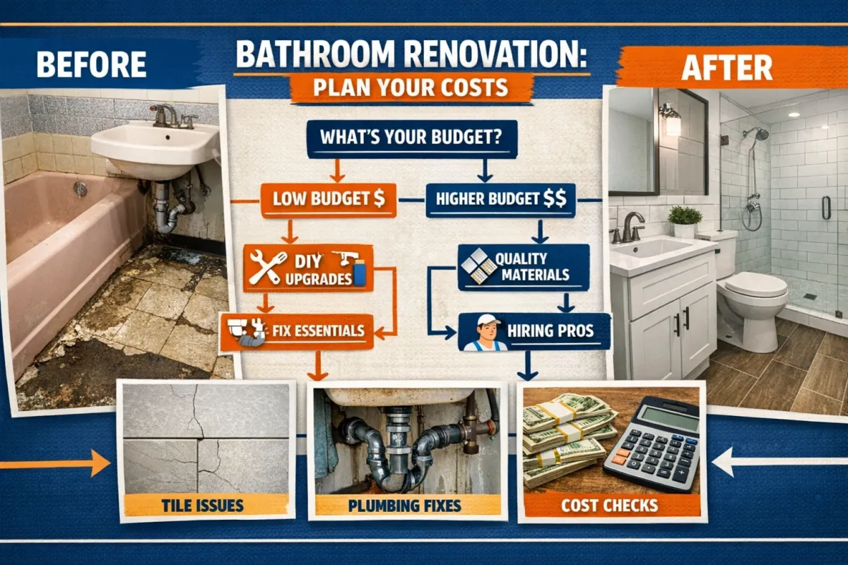 Before You Touch That Bathroom… Know Where the Money Actually Goes