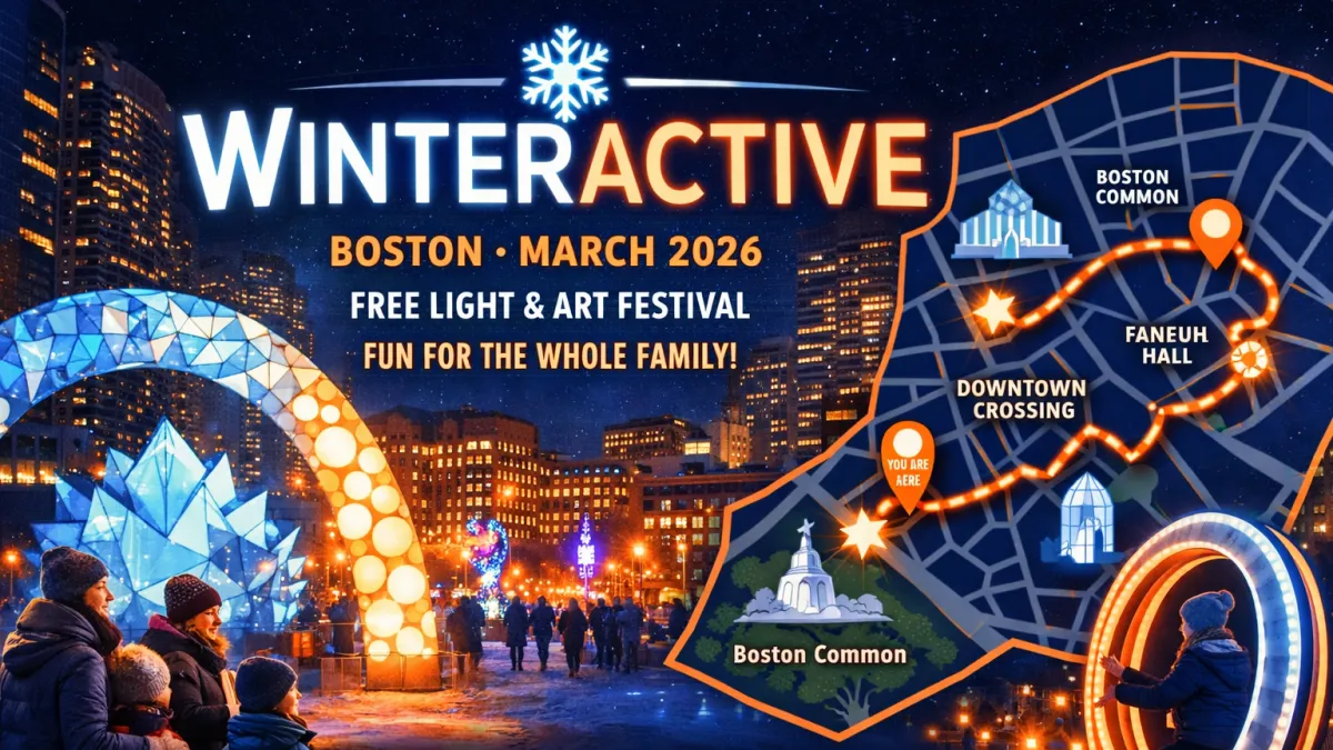 WINTERACTIVE: 18 Outdoor Art Installations That Make Boston Worth the Trip