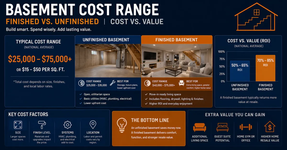 Is Finishing the Basement Actually Worth It?