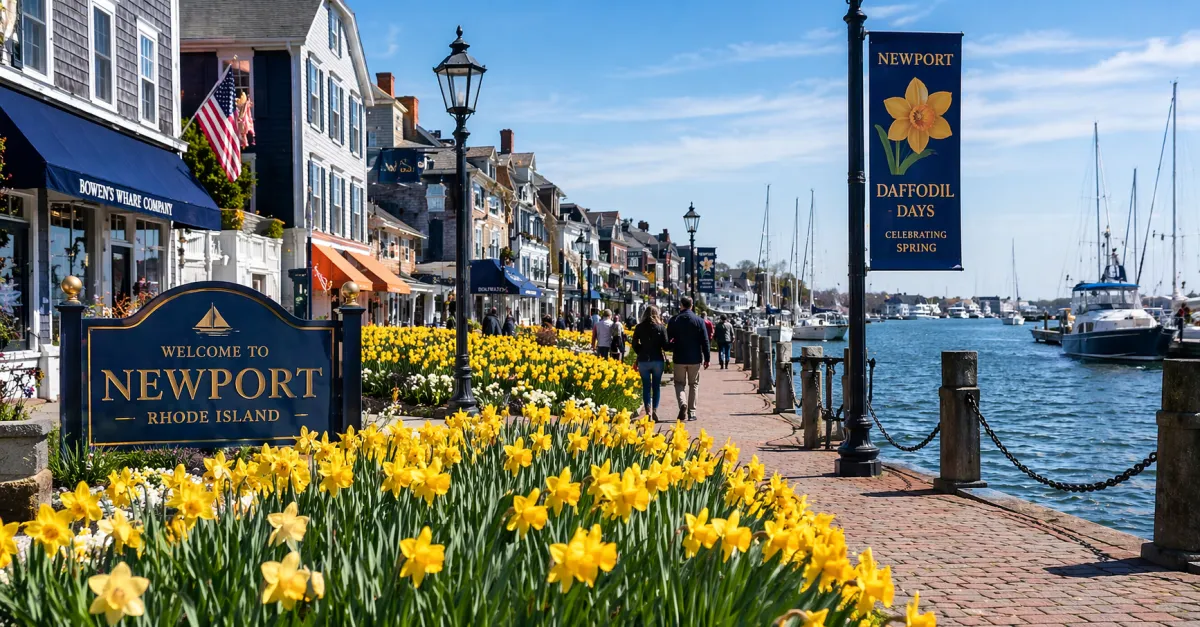 Newport Daffodil Days and Downtown Stroll — Newport, RI