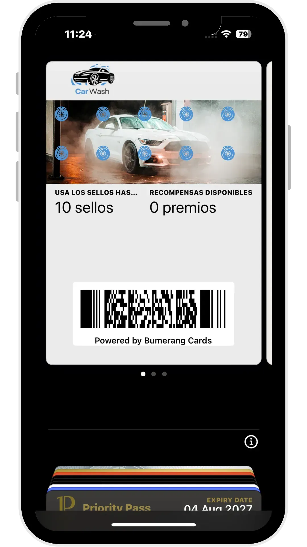 Icono programa de lealtad Prepago