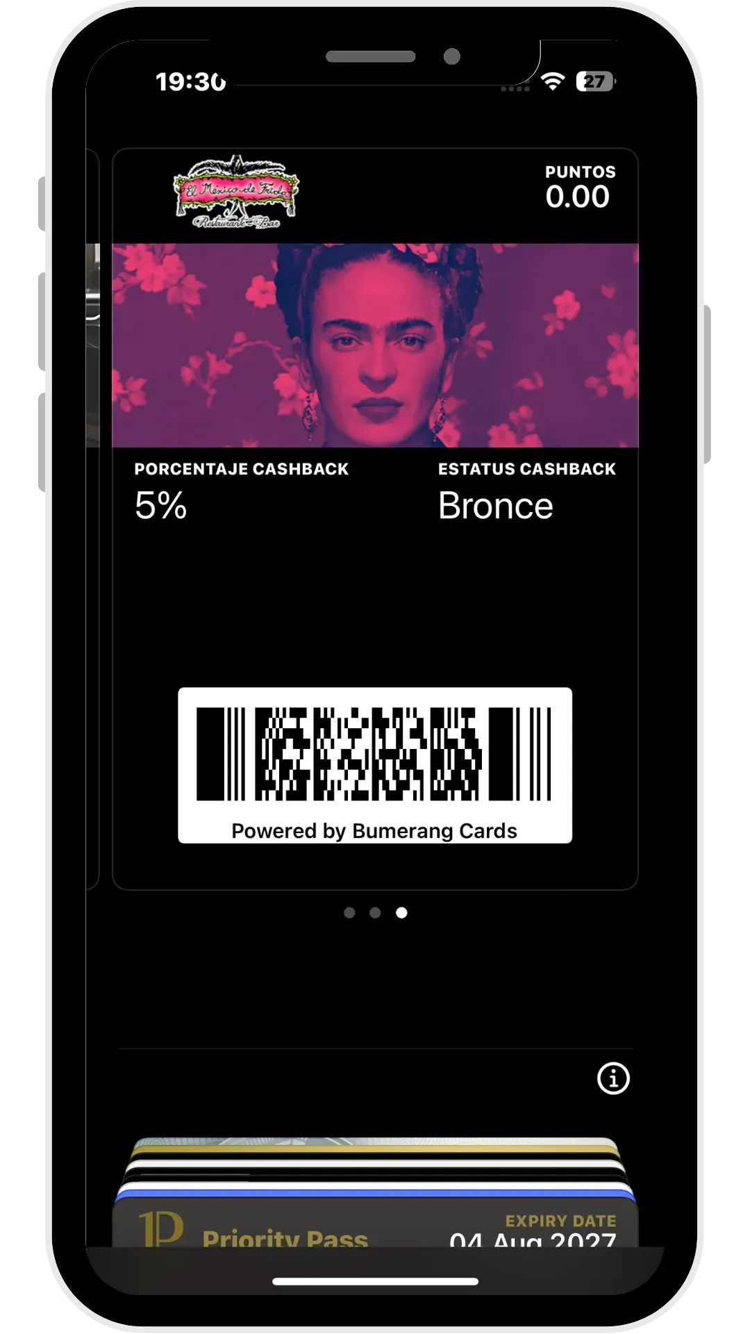 Icono programa de lealtad Cashback