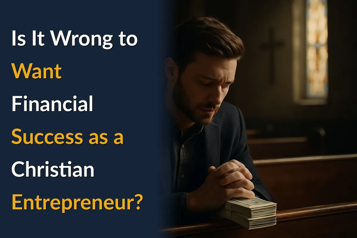 Is It Wrong to Want Financial Success as a Christian Entrepreneur?