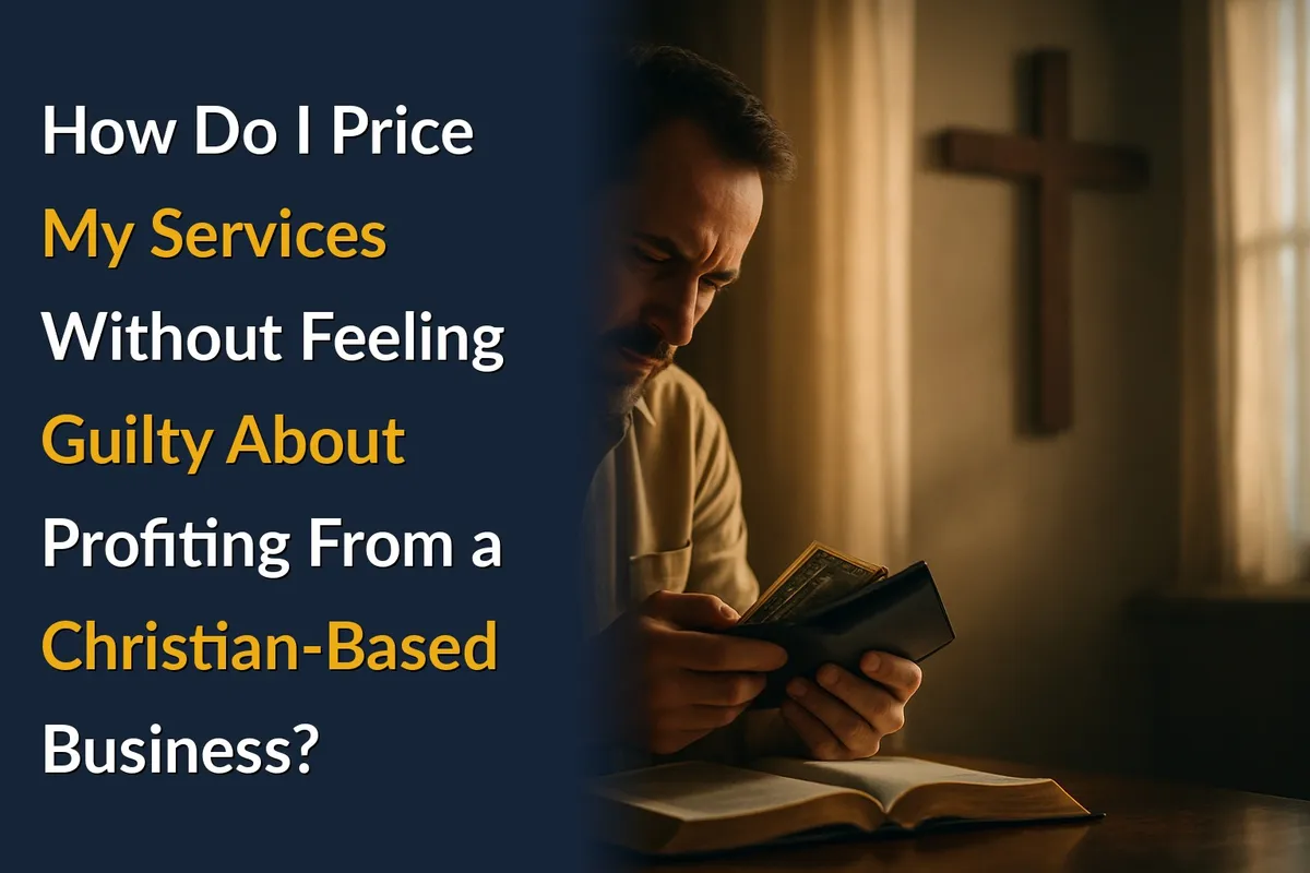 How Do I Price My Services Without Feeling Guilty About Profiting From a Christian-Based Business?