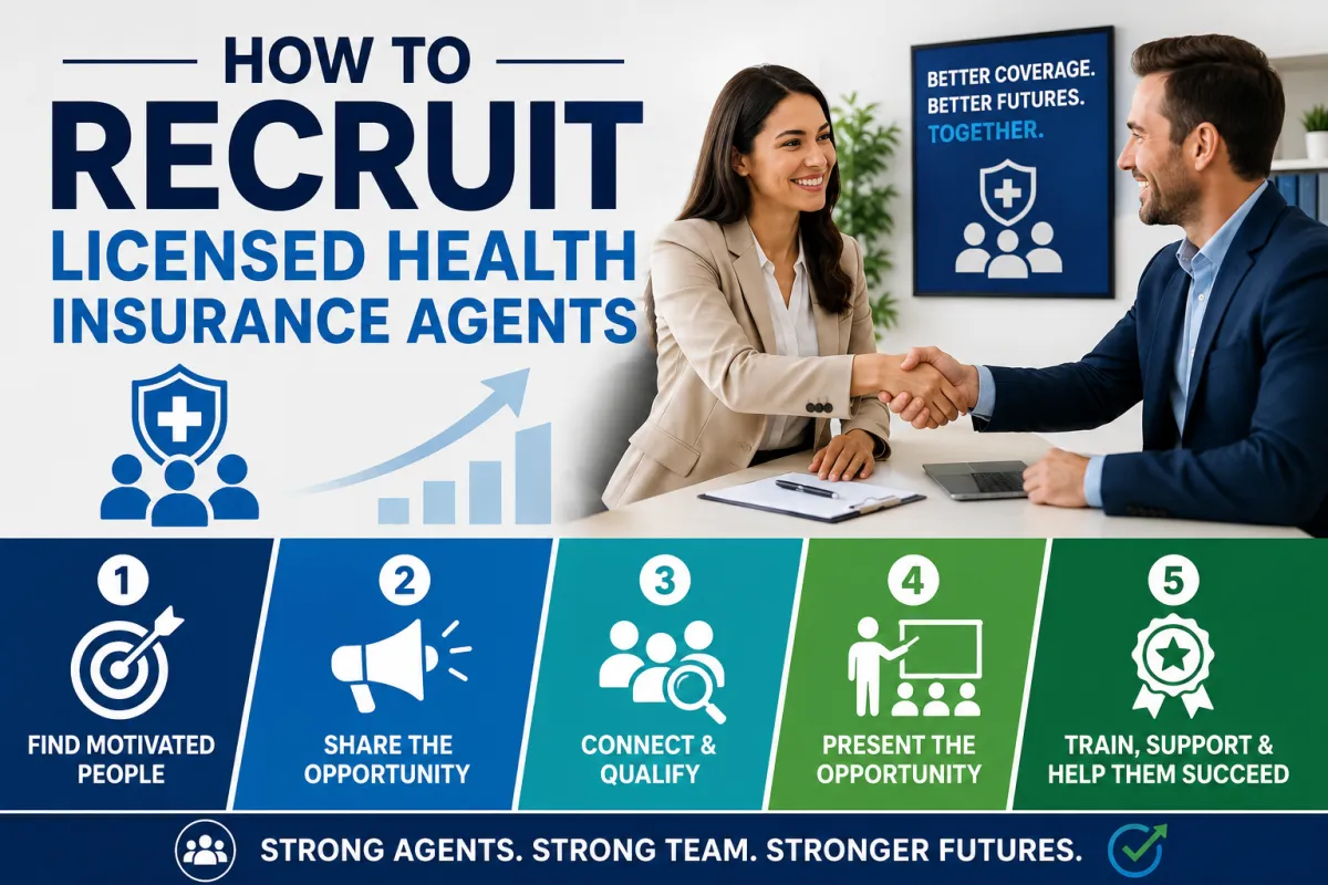 How to Recruit Licensed Health Insurance Agents