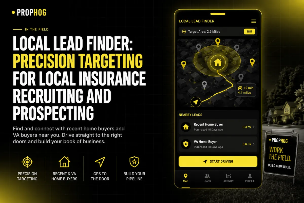 Local Lead Finder: Precision Targeting for Local Insurance Recruiting and Prospecting