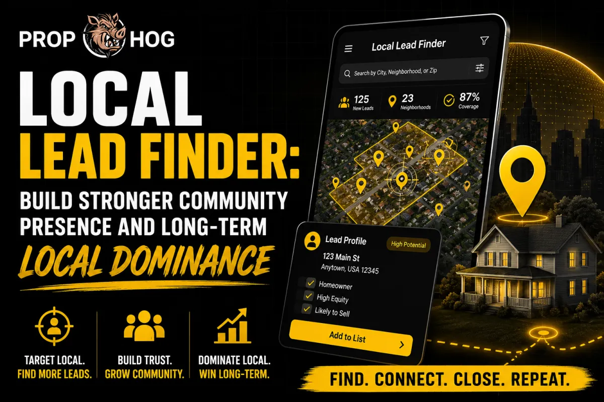 Local Lead Finder: Build Stronger Community Presence and Long-Term Local Dominance