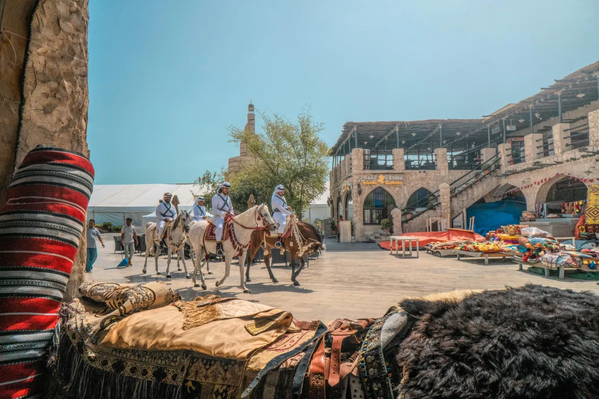 Souk in the Middle East