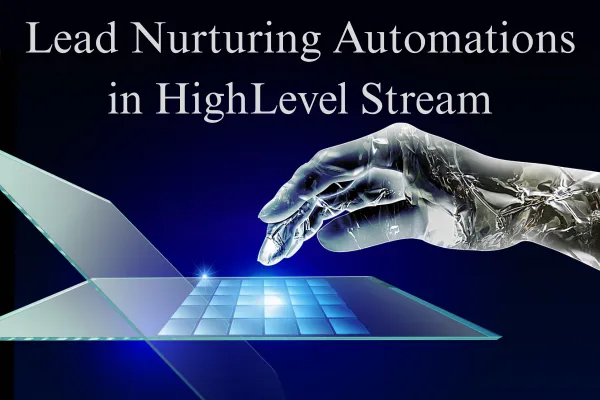 Automated lead nurturing sequence workflow