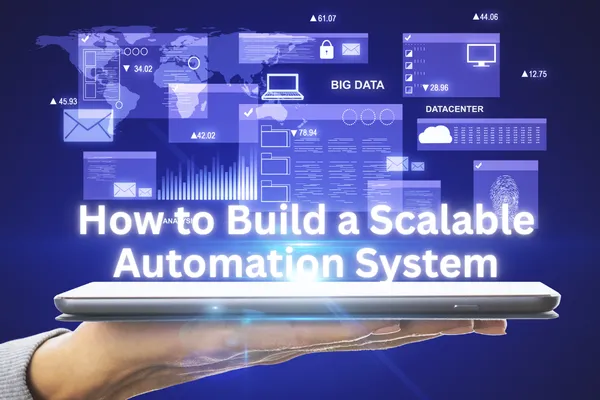 Dashboard showing automated workflows and triggers