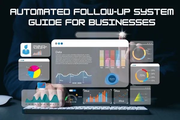 Dashboard showing automated lead follow-up workflows