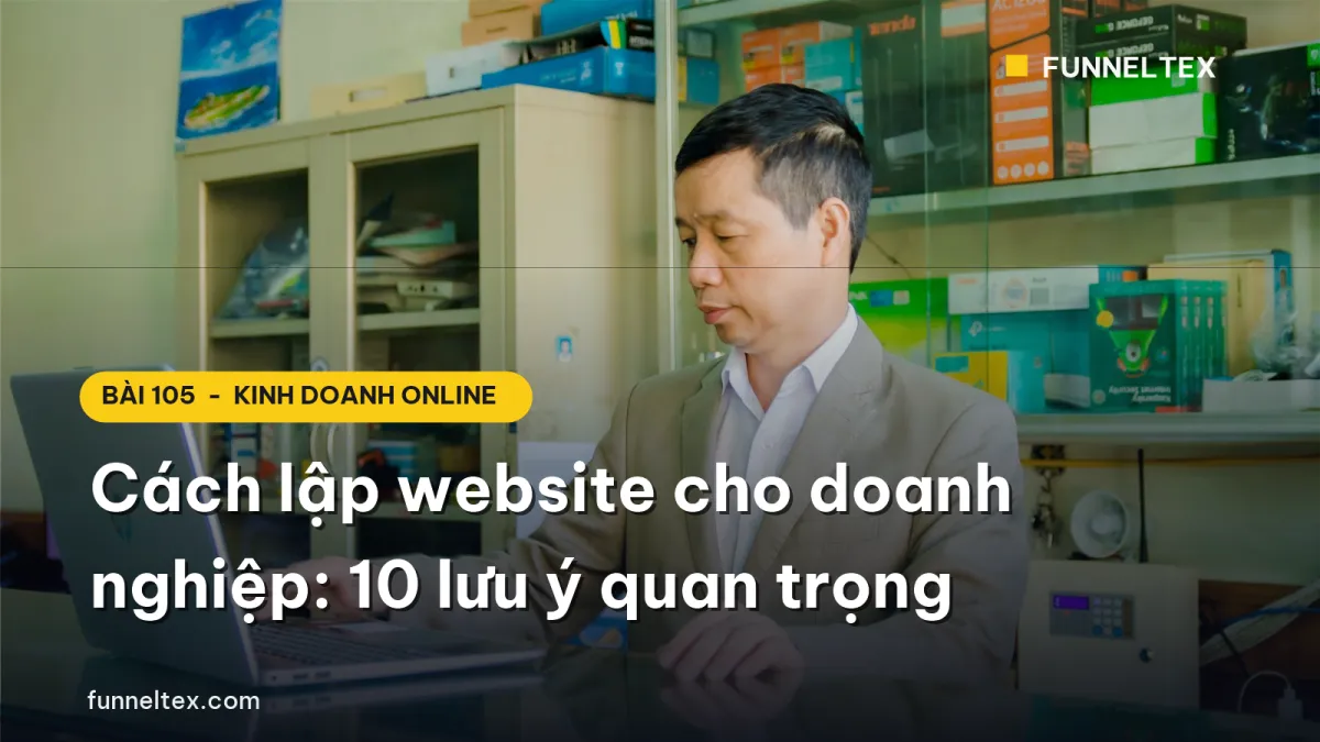 cách lập website cho doanh nghiệp hiệu quả