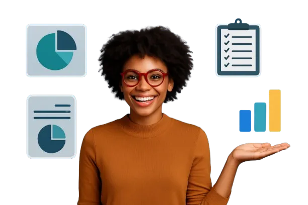 a group of tall buildings towering over a city