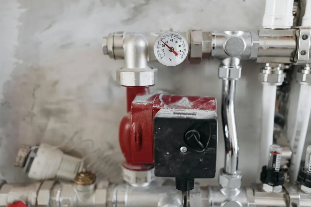 Leak dripping from a garbage disposal drain connection