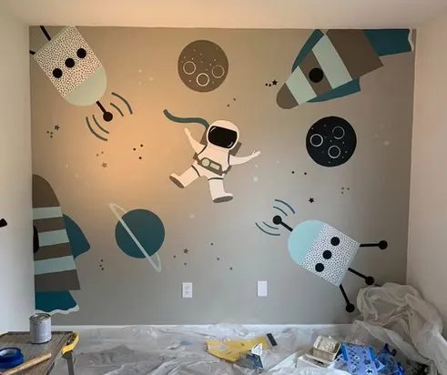 Kids Room Mural