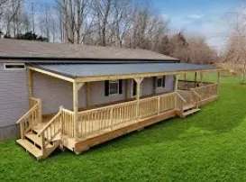 Deck Construction for Mobile Homes