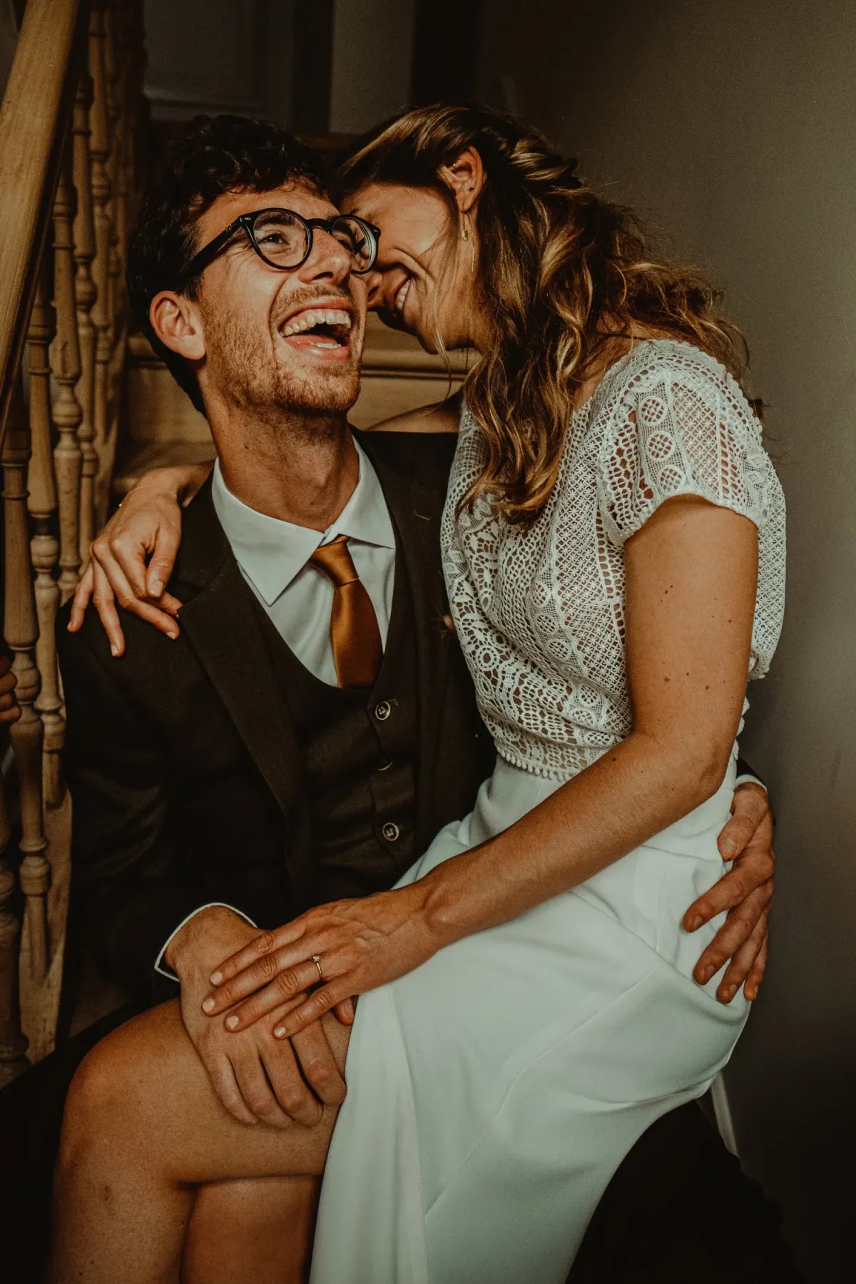 A beautiful night event with lights and tables.