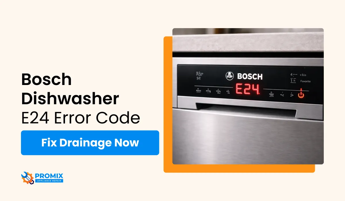 Bosch E24 error code 