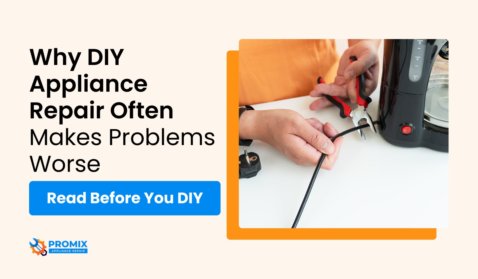 DIY appliance repair