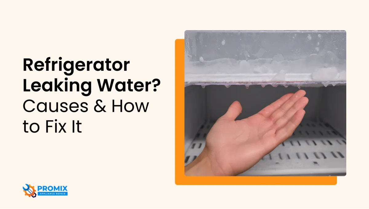 refrigerator leaking water