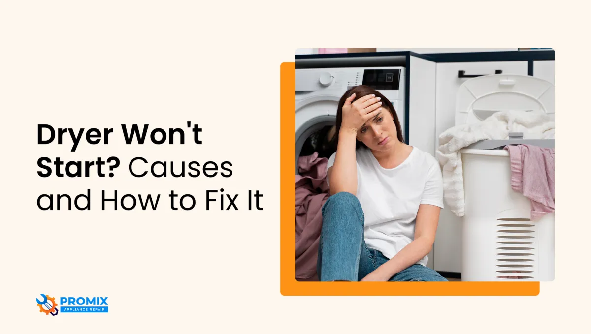 dryer won't start