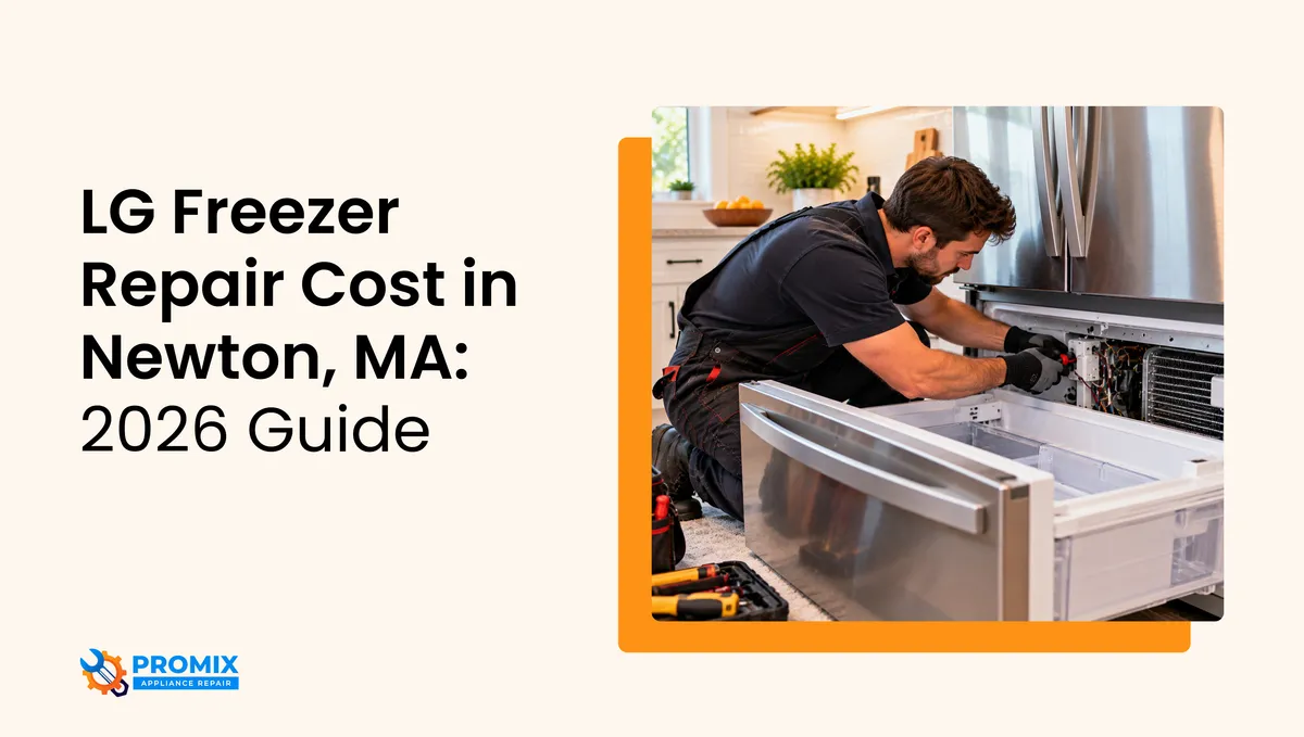 LG Freezer Repair Cost in Newton, MA: 2026 Guide