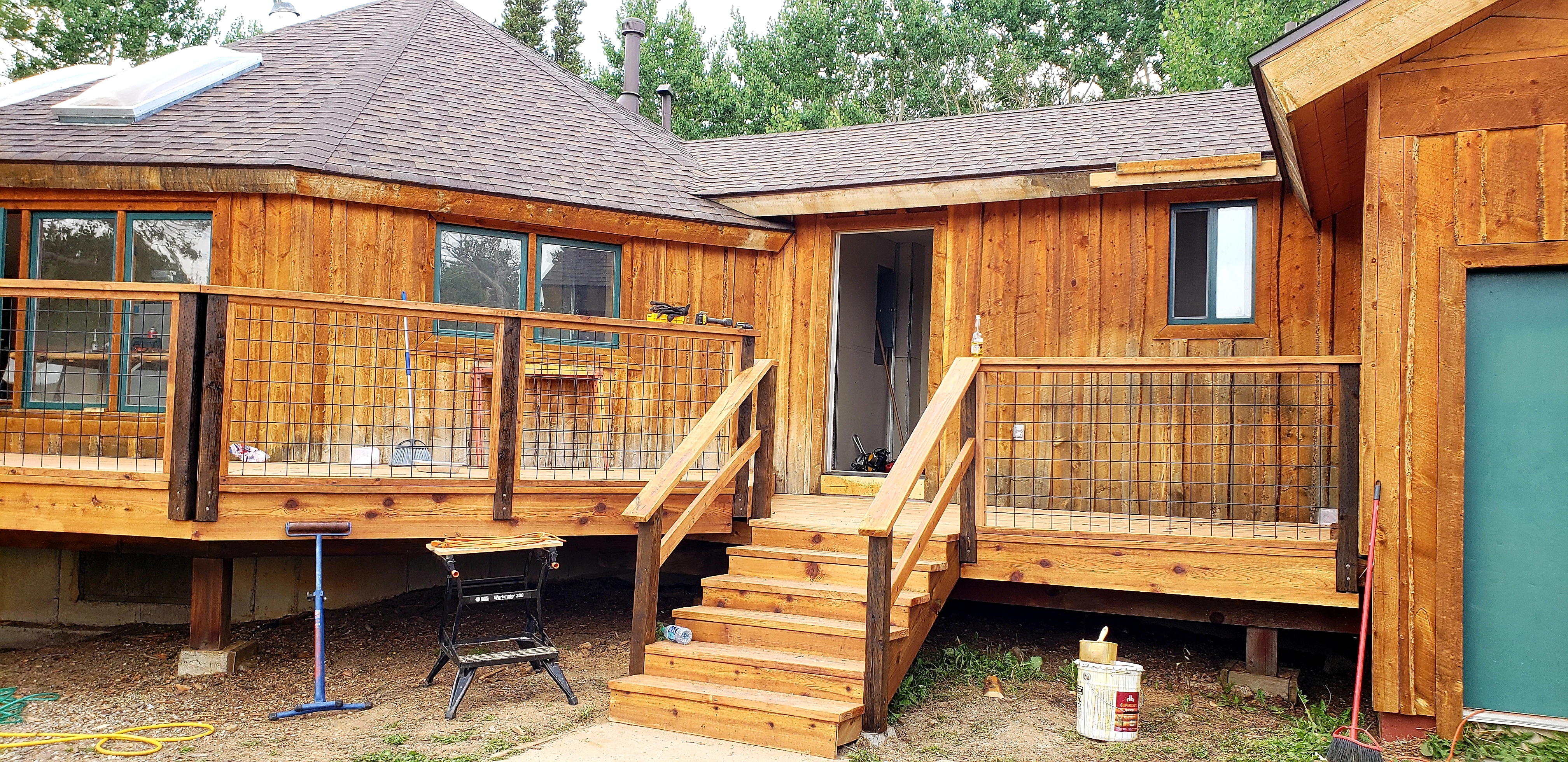 Stone Mountain Services remodeling team at a residential project