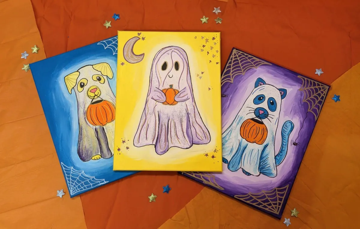 Phantom Canvas painting workshop