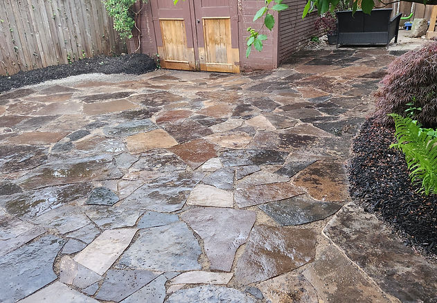 Project Seal and Coat Burlington landscaping team