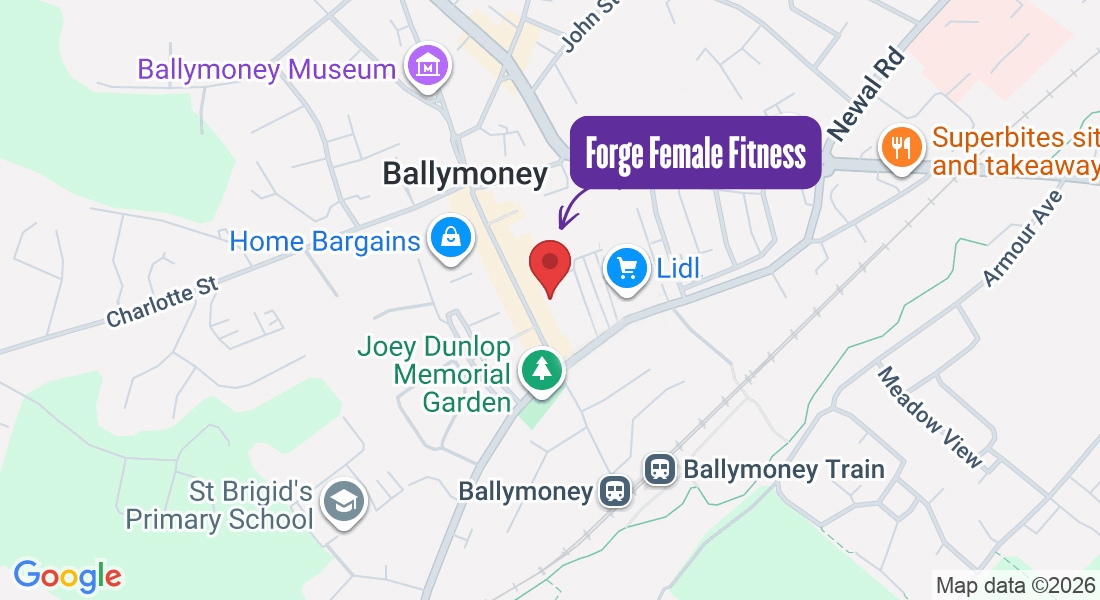 Forge Female Fitness Ballymoney Location