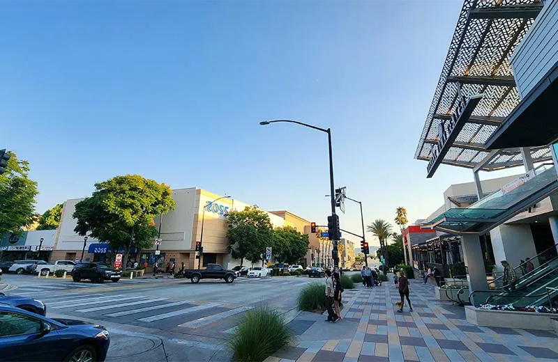 Downtown Burbank media district microblading services