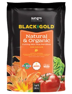 Black Gold® Natural & Organic Potting Mix 0.09 – 0.03 – 0.03