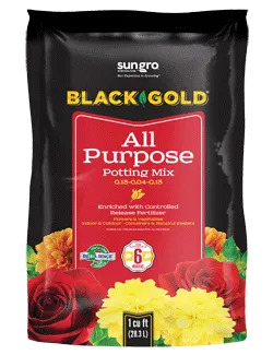Black Gold® All Purpose Potting Mix 0.13 – 0.04 – 0.13
