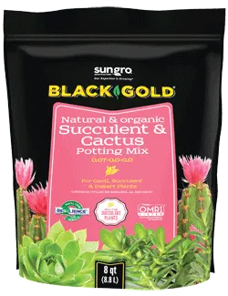 Black Gold® Natural & Organic Succulent & Cactus Potting Mix 0.07 – 0.0 – 0.0