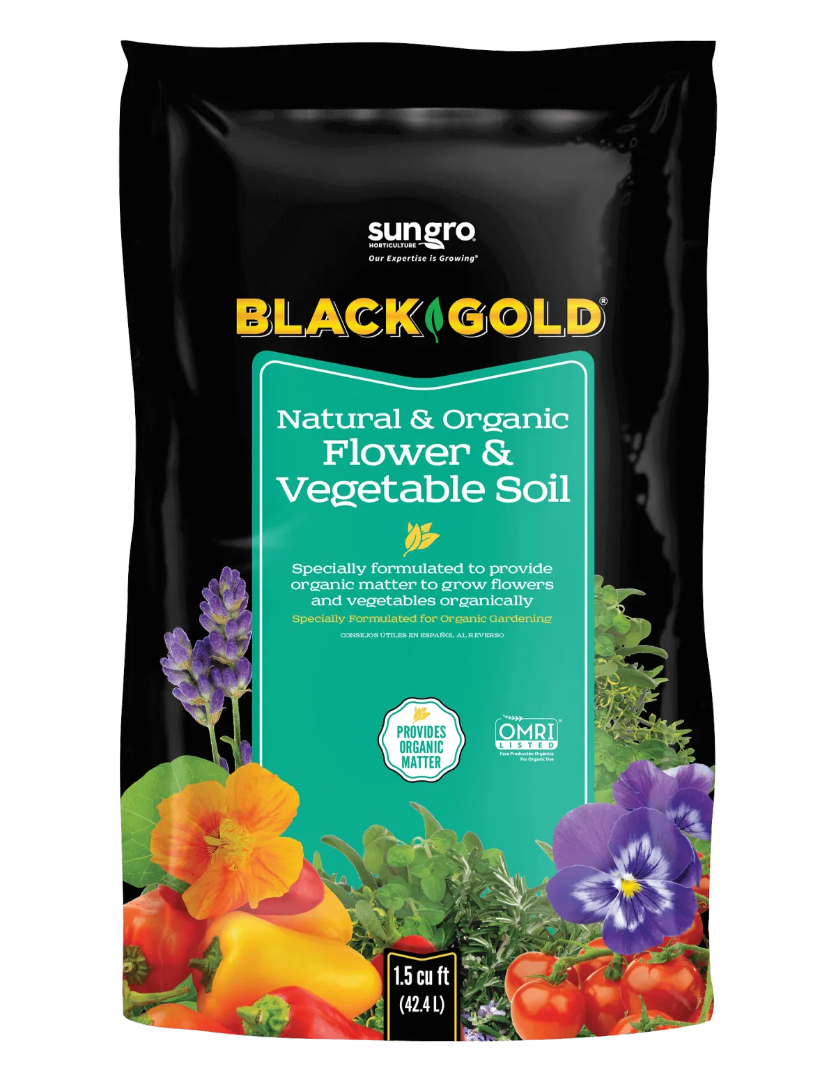 Black Gold® Natural & Organic Flower and Vegetable Soil