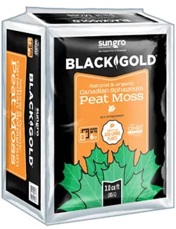 Black Gold® Natural & Organic Canadian Sphagnum Peat Moss