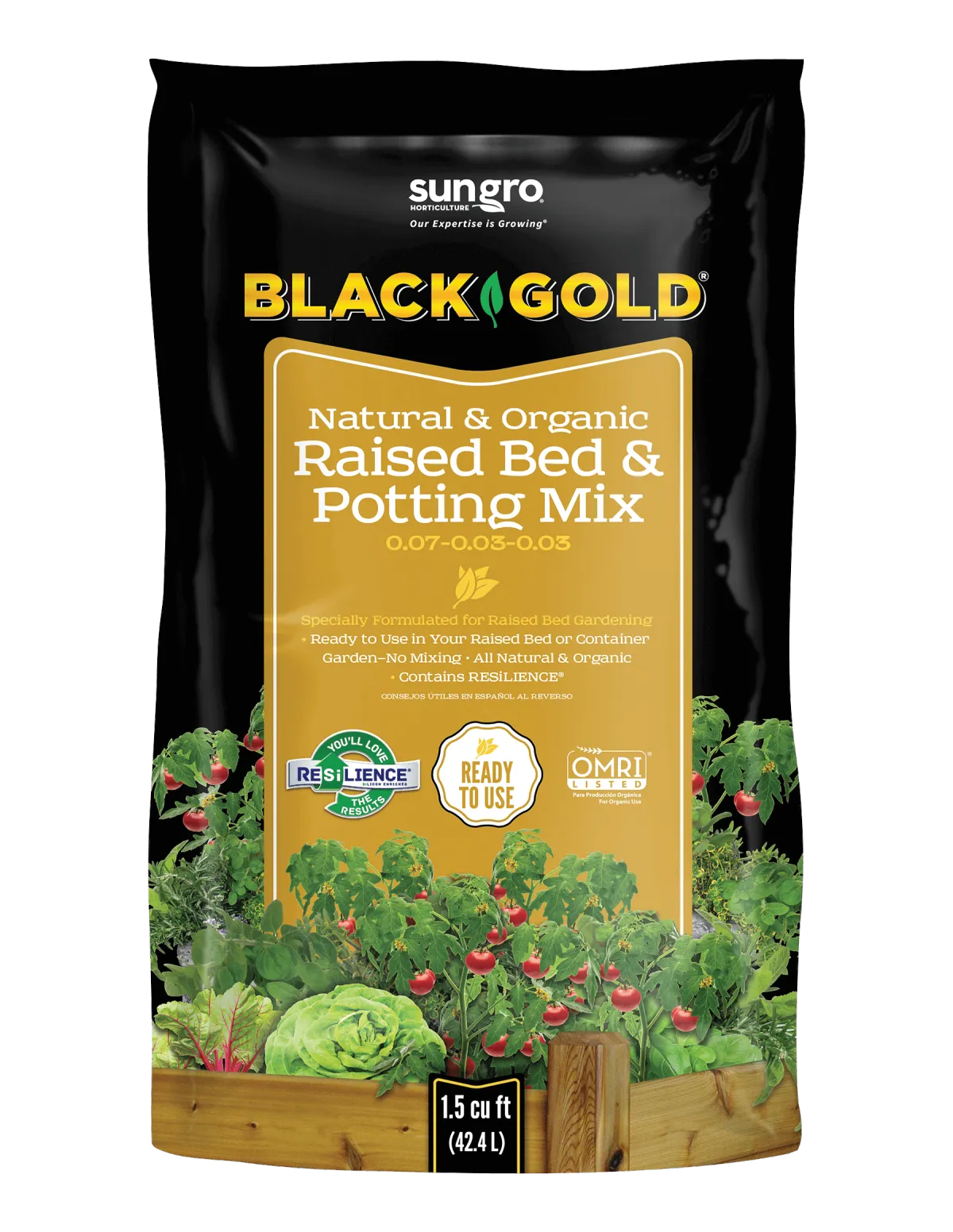 Black Gold® Natural & Organic Raised Bed & Potting Mix