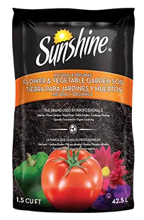 Sunshine® Natural & Organic Flower & Vegetable Garden Soil