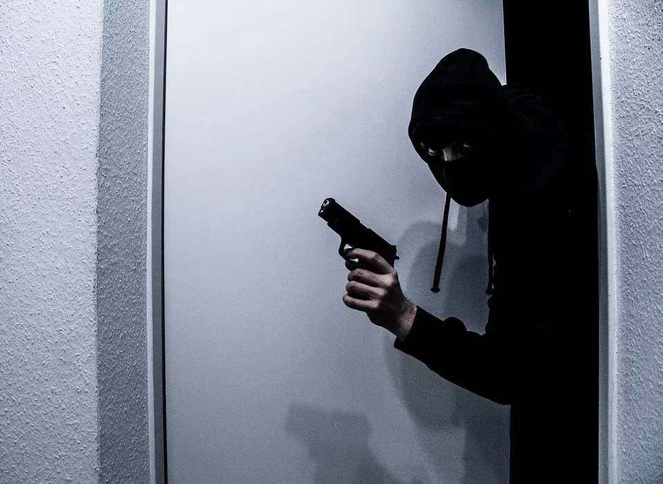 Masked gunman entering home to show Krav Maga Lake Norman teaches real self-defense, not sport