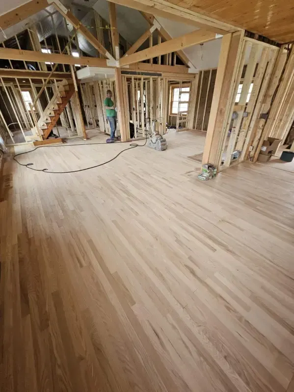 Expert hardwood flooring installation by Cardinal Hardwood Flooring