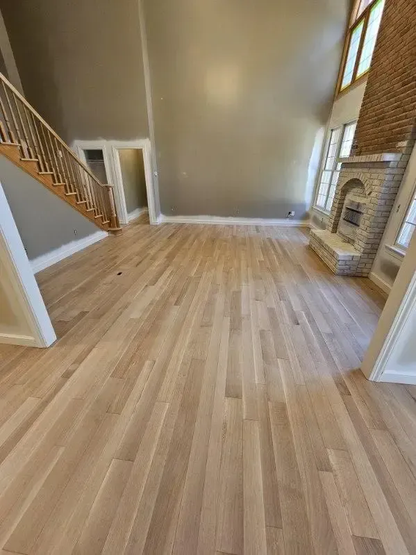 Professional hardwood floor refinishing by Cardinal Hardwood Flooring