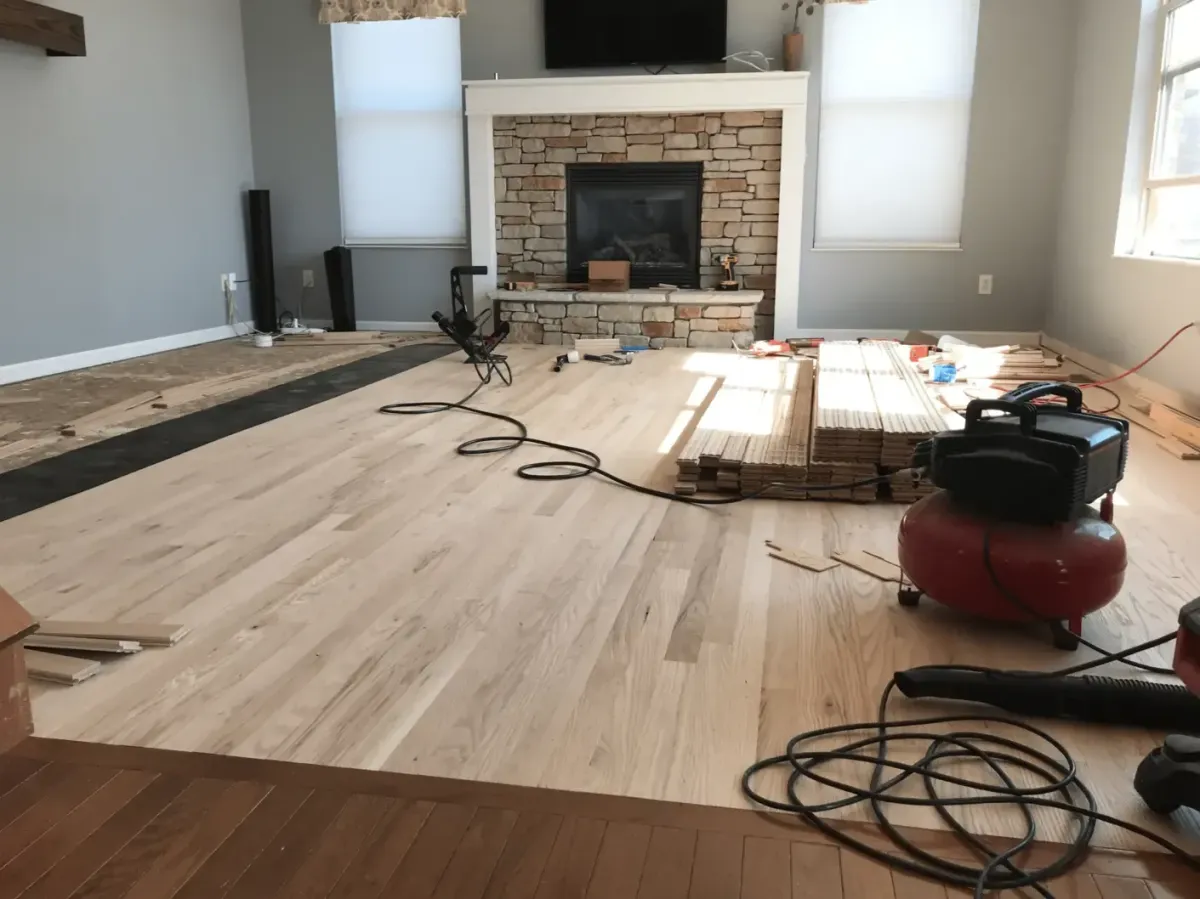 Elevate the aesthetic appeal and value of your property with our expert hardwood flooring installation services.