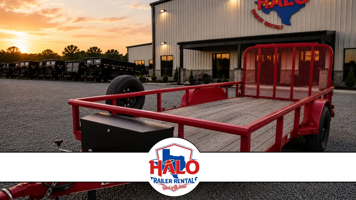 What Makes the 16-Foot Utility Trailer Ideal for Burleson, TX Contractors?