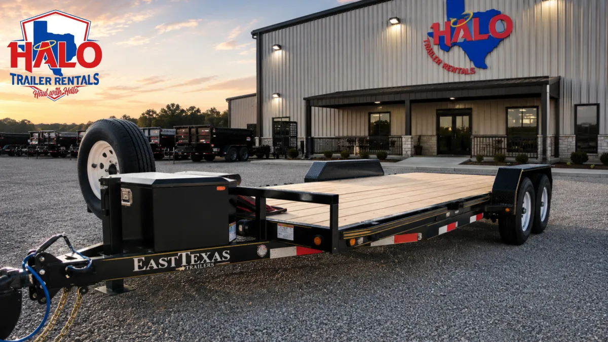 What Can the 20-Foot Car Hauler Move in Burleson, TX?