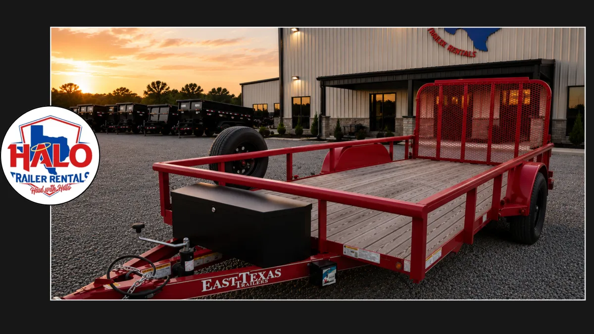How Does the 10-Foot Hydraulic Dump Trailer Handle Burleson, TX Fall Storm Debris?