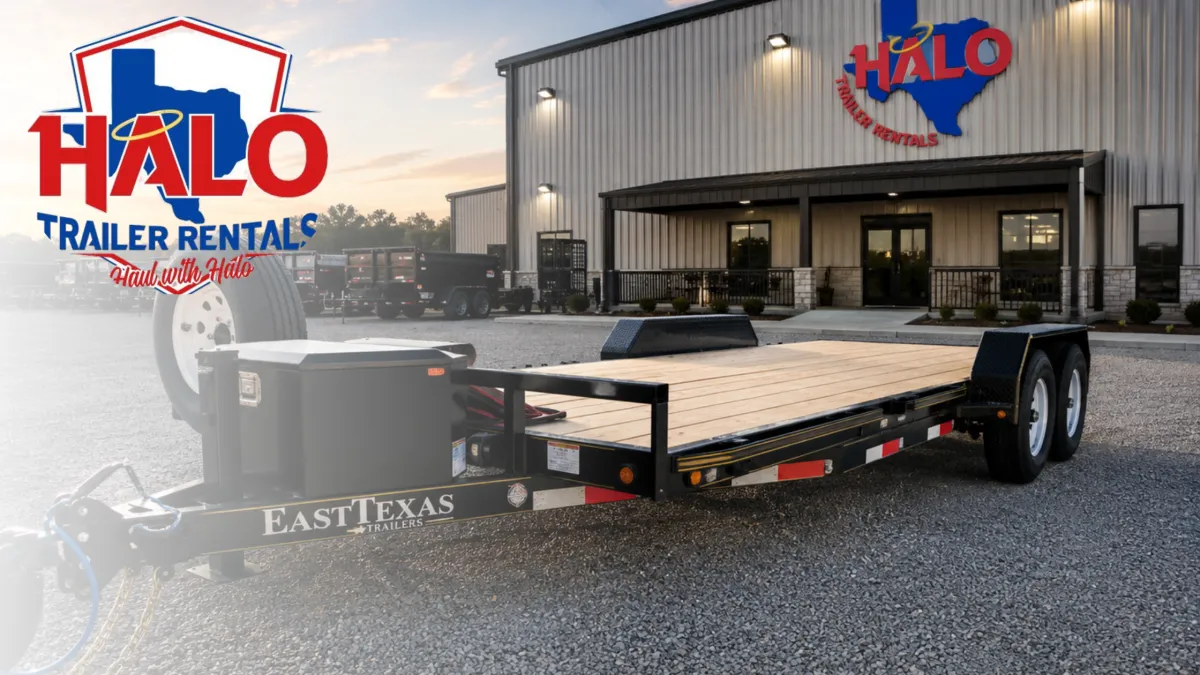 How Does the 20-Foot Car Hauler Support Burleson, TX Homecoming Season Vehicle Moves?