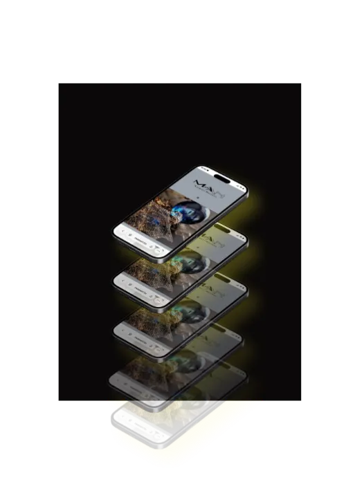 Művész weboldal portfólió galéria